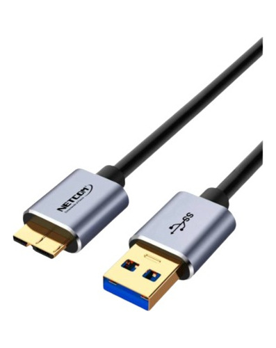 Cable Usb 3.0 Trautech De 30 Cm Para Discos Duros Externos