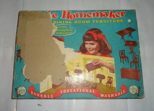 Juego Antiguo Años 50 Little Homemaker Made In Usa Completo
