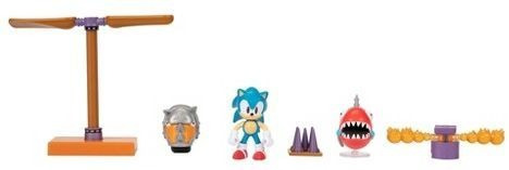 Sonic The Hedgehog - Coffret Diorama 3 Figuras - Jakks 