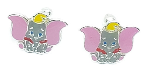 Aretes De Dumbo De Plata Original +estuche A2