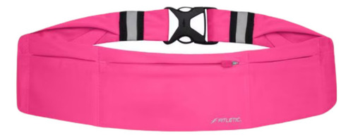 Cangurera Fitletic Running Waist Bag 360 Belt Color Rosas Diseño De La Tela Lisa