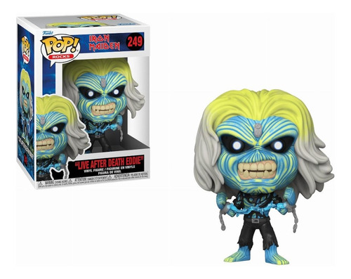 Funko Pop! #249 - Iron Maiden - Live After Death Eddie