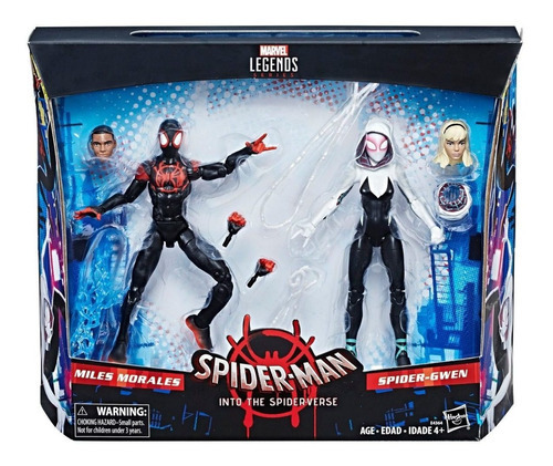 Marvel Legends Spider-man Miles Morales & Spider-gwen