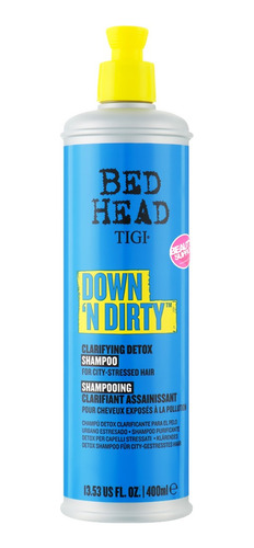 Shampoo Detox Tigi Bed Head Down'n Dirty 400ml
