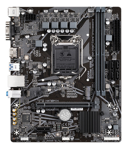 Motherboard Gigabyte H470m H  Intel 1200 10ma 11va - Acuario