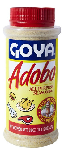 Sazonador Goya Adobo All Purpose Con Pimienta 793g