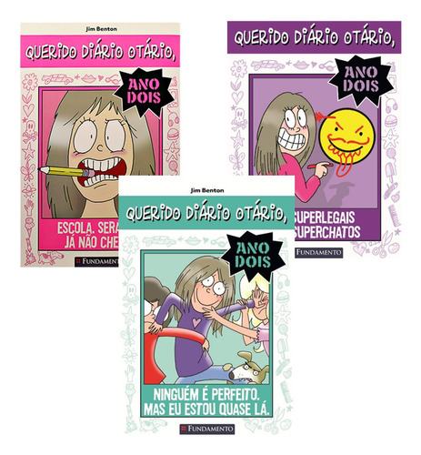 Coleção Querido Diário Otário Ano 2 1, 2, 3, De Benton, Jim., Vol. 1. Editorial Fundamento, Capa Mole, Edição 20130101 00:00:00 Em