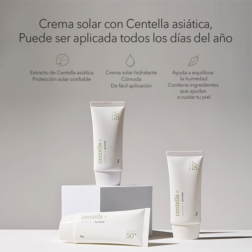 Mixsoon Centella Sun Cream Protector Solar