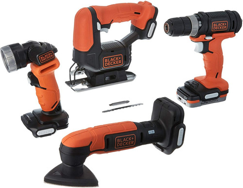 Kit Combinado De 4 Herramientas Gopak Black&decker