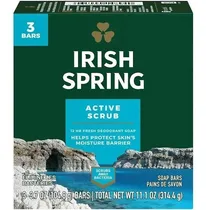 Comprar Jabones Irish Spring Active Scrub 12hr Desodorante Bacteria