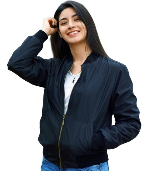 Casaca Bomber Para Mujer Impermeable Con Forro Interno. | sin interés