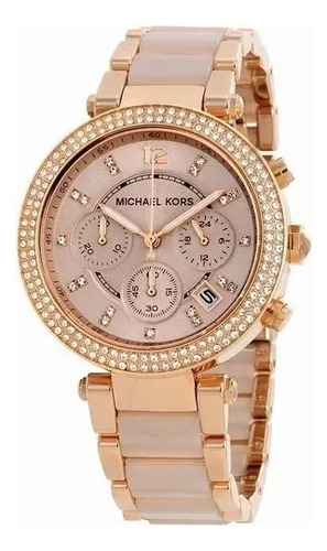 Reloj Michael Kors Colección Parker Modelo Mk5896 Para Mujer