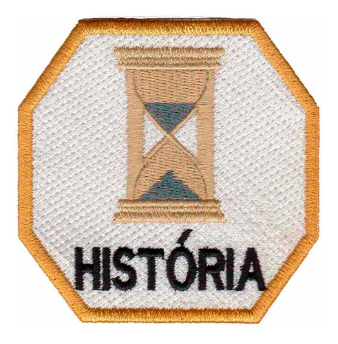 Patch Bordado - Simbolo Curso História Ap00027-462