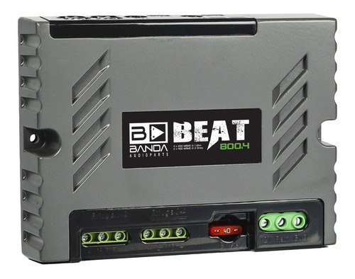 Módulo Amplificador Banda Beat 800.4 800 Rms - Bridge 4 Ohms