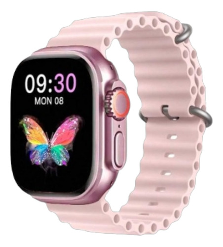 Smartwatch Para Mujer Reloj Inteligente Sumergible Rosa Gold