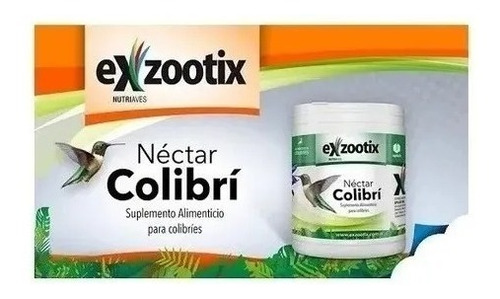 Imagen 5 de 6 de Kit Bebedero + Alimento Nectar Picaflor Colibri Exzootix