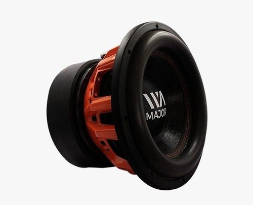 Subwoofer Waraudio Major 12'' 2500w Rms Doble 2 Ohms Maj122 