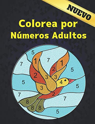 Libro : Nuevo Colorea Por Numeros Adultos Libro De Colorear