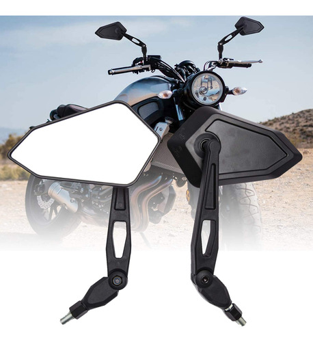 Espejo Lateral Retrovisor Para Touring Street Bike Cruiser