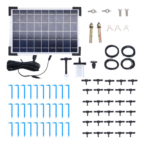 Sistema De Riego De Plantas Con Energía Solar Automático De