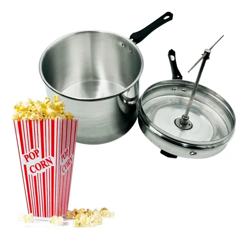 comprar Olla Pochoclera  Aluminio Cime Familiar Pochoclos Pop Corn