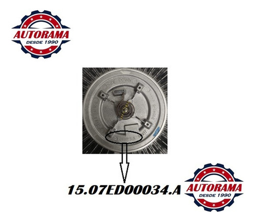 Polea Viscosa Original Ford Cargo 2631 2831 4331 5031