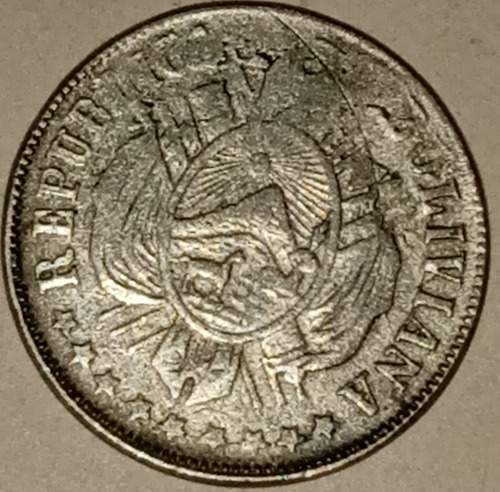 Moneda Antigua De Bolivia