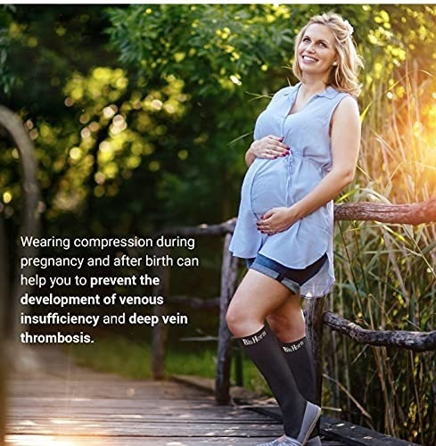 Calcetines De Compresión Hasta La Rodilla De 20 A 30 Mmhg