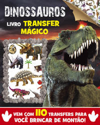 Libro Dinossauros Livro Transfer Magico De Editora On-line