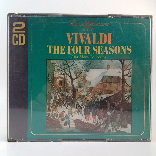 Vivaldi - Four Seasons - Albinoni - Cd Doble France Ex 
