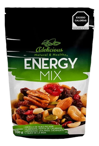 Mezcla De Nueces Adelicious Energy Mix 700 G