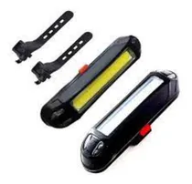 Comprar Luz Posterior Trasera Recargable Bicicleta 100lm