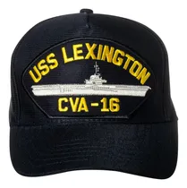 Comprar  Chapéu De Remendo Do Emblema Do Porta-aviões Uss Lexington 