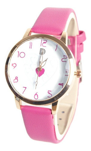 Relojes Pulseras Cuerina Para Mujer Mod. Corazón, Oferta!