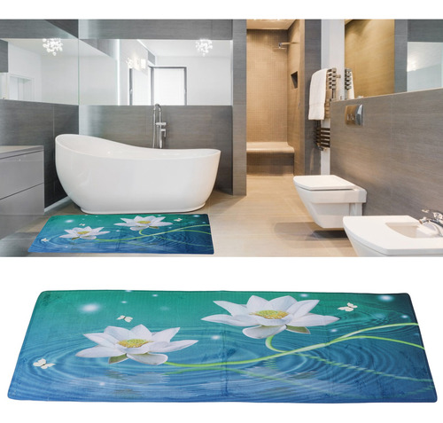 Alfombra De Baño Larga Room Runner Práctica Transpirable Sua
