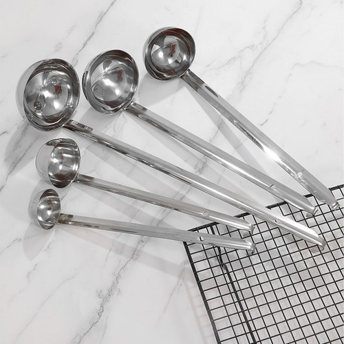 Cucharón De Acero Inoxidable Para Servir Sopa Y Salsa, Diseñ