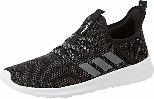 tenis adidas cloudfoam pure grises para mujer