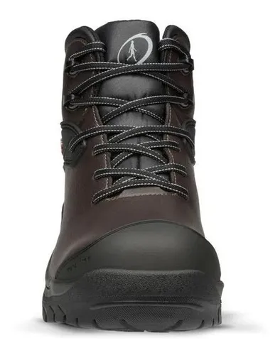 Bota De Seguridad Riverline Eln Cafe Y Negro