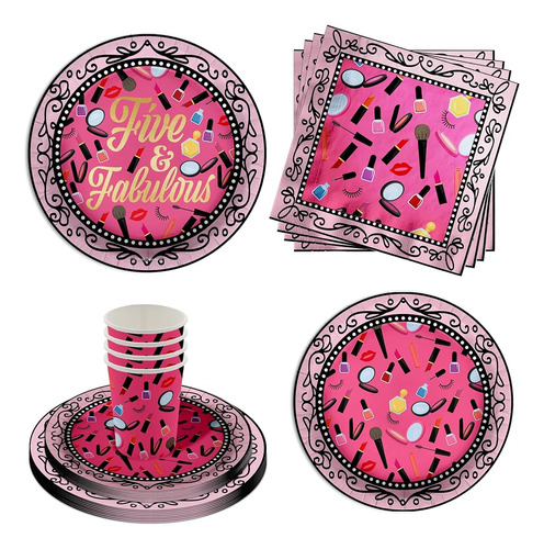 ~? Girls 5th Birthday Party Supplies - Spa Birthday Party Su