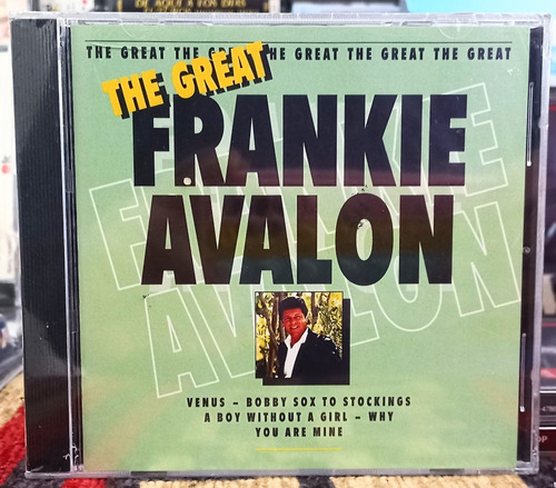 Frankie Avalon Cd Greatest Hits Nuevo Sellado Importado 