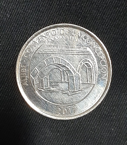 Moneda De Panamá 2017, Conmemorativa Panamá Viejo