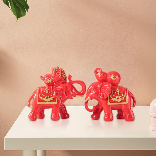 2 Uds Estatua De Regalos Resina Creativa Moderna Para
