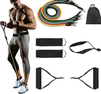 Comprar Set  Bandas De Resistencia  Crossfit Ejercicios  Casa 11 Pz