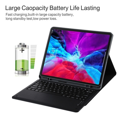 B Teclado + Capa Para iPad Pro 12,9 Polegadas (2020)
