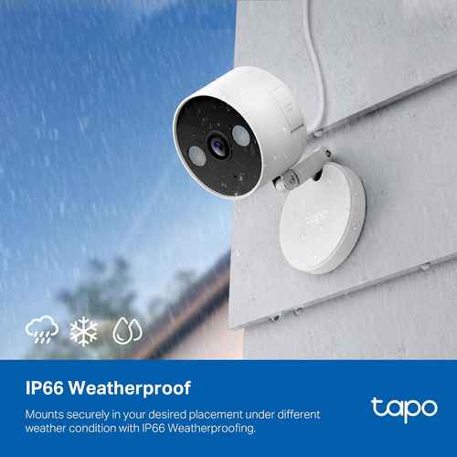 Camara De Seguridad Wi-fi Tp-link Vision Nocturna Con Audio