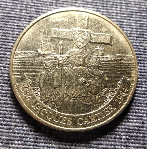 Moneda Extranjera, Dollar 1984 Canadá.