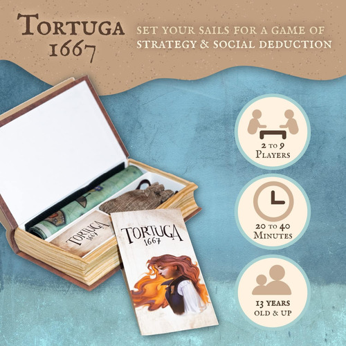 Juego De Mesa Tortuga 1667 - Estrategia Y Suerte