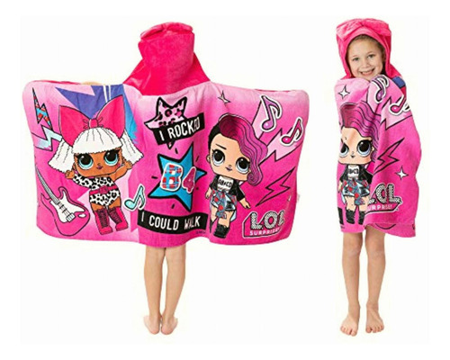 L.o.l. ¡sorpresa! Toalla De Baño Algodón Rosa L.o.l. Sorpresa