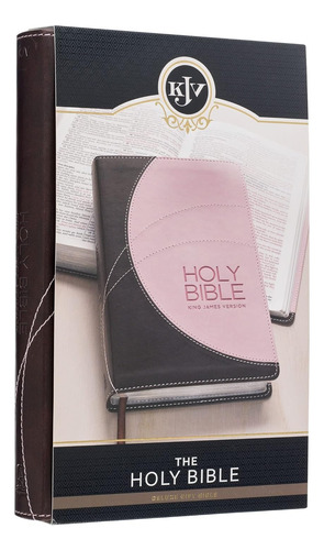 Biblia En Ingles King James Duotono Rosa - Café