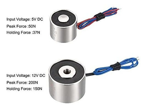 Dc Holding Electroiman Succion Disco Elevacion Iman